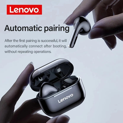 Original Lenovo LP40 TWS Earbuds – Wireless Bluetooth Headphones, Touch Control, Stereo Sound, Sport Headset for Android & iPhone