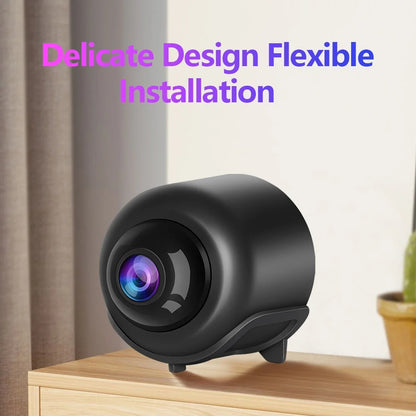 Mini Wireless WiFi Camera – Baby Monitor, Indoor Security, Night Vision, IP Surveillance Recorder