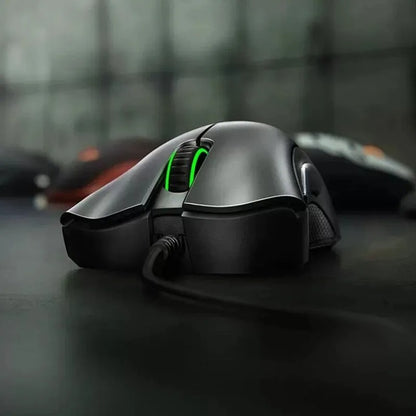 Razer DeathAdder Essential Wired Gaming Mouse – 6400 DPI, 5 Programmable Buttons, for PC & Laptop Gamers