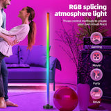 Smart RGB LED Floor Lamp – Remote & App Control, Music Sync, Timer, Corner Mood Lighting for Bedroom & Living Room