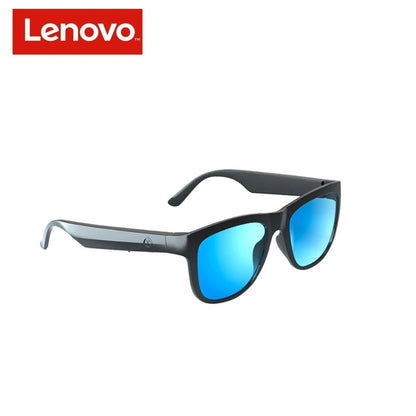 New Lenovo Lecoo C8 Smart Glasses – Wireless Bluetooth Sunglasses with HD Mic, Sports Headset & Hands-Free Calling