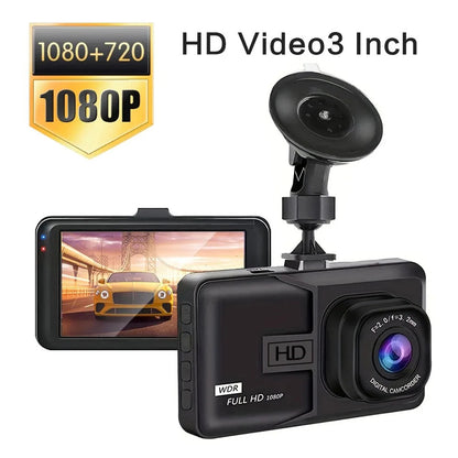 XUSHIDZ 1080P HD Dash Cam – Car DVR with Loop Recording, Night Vision, 24H Parking Monitor, G-Sensor