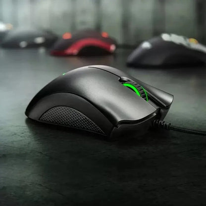 Razer DeathAdder Essential Wired Gaming Mouse – 6400 DPI, 5 Programmable Buttons, for PC & Laptop Gamers