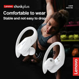 Lenovo LP75 TWS Sports Earphones – Wireless Bluetooth 5.3, HiFi Stereo Sound, LED Display, Mic & Button Control Headphones