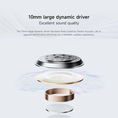 Xiaomi Redmi Buds 6 Play (Global Version) – TWS Earbuds, 10mm Dynamic Driver, AI Noise Cancellation, Bluetooth 5.4