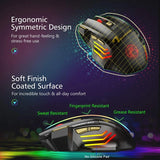 Rechargeable Bluetooth Gaming Mouse – Wireless, Ergonomic, 5500 DPI, for PC, Laptop & iPad