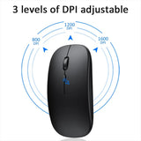 2.4GHz Wireless Gaming Mouse – USB Receiver, Adjustable DPI, Battery-Powered for PC, Laptop & Office Use