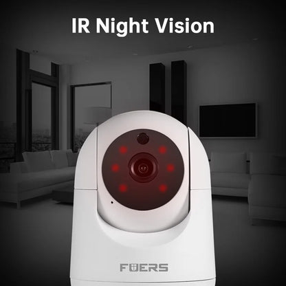 Fuers 4K 8MP WiFi IP Camera – Tuya Smart Home Indoor Cam, Auto-Tracking, CCTV Security & Baby Monitor