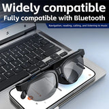 Bluetooth Smart Glasses – Wireless Sunglasses with Ear Hook Earbuds, Sports & Driving Bluetooth Headset