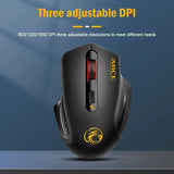 Wireless Silent Mouse – 3-Speed Adjustable, Ergonomic, for Business, Office, Laptop & Gaming