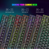 MageGee TS91 Mini 60% Gaming Keyboard – RGB Backlit, 61-Key Ultra-Compact, Ergonomic & Waterproof for Office & Gaming