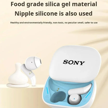 Sony Wireless Bluetooth Earphones – In-Ear Noise Reduction Earplugs, Sliding Cover, Mic, for Sleep, Sports & Gaming