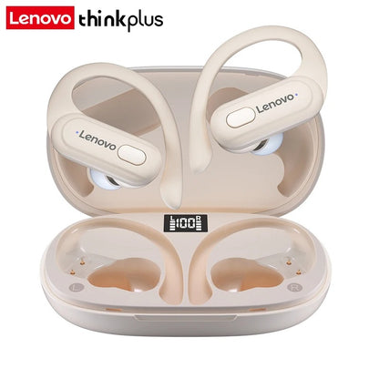 Lenovo ERAZER XT60 Sports Earbuds – Wireless Bluetooth Headphones, HiFi Sound, Noise Reduction, Earhook Design, Mic Headset