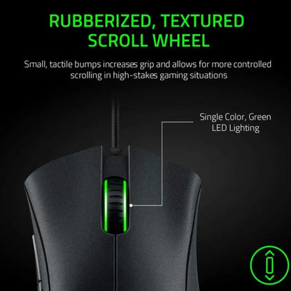 Razer DeathAdder Essential Wired Gaming Mouse – 6400 DPI, 5 Programmable Buttons, for PC & Laptop Gamers