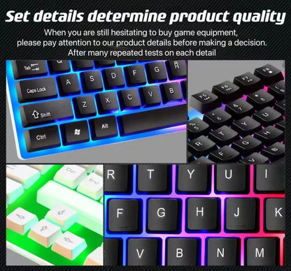 ITLY 104-Key USB Wired Gaming Keyboard – Backlit Keyboard for PC, Laptop & Computer