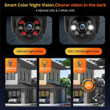 KERUI 10MP 5K PTZ WiFi Camera – 4K/8MP/5MP Dual-Lens IP Camera, Tuya Smart Outdoor CCTV Security