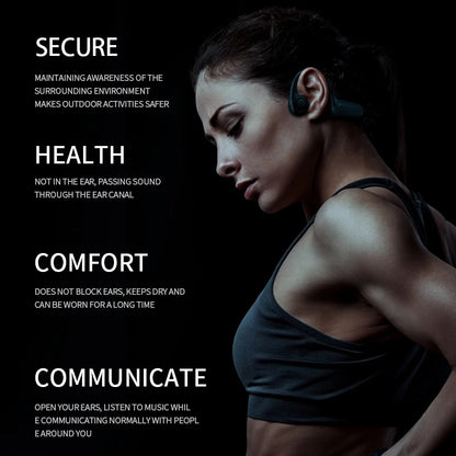 Xiaomi Mijia Bone Conduction Sport Headphones – Wireless Bluetooth Headset with Mic, Hands-Free Earphones for Running