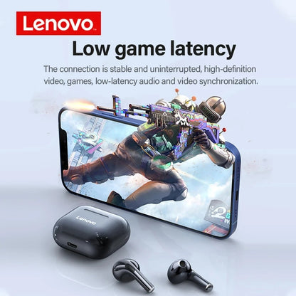 Original Lenovo LP40 TWS Earbuds – Wireless Bluetooth Headphones, Touch Control, Stereo Sound, Sport Headset for Android & iPhone