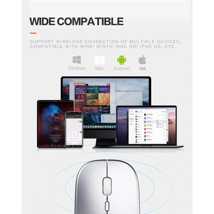 2.4GHz Wireless Gaming Mouse – USB Receiver, Adjustable DPI, Battery-Powered for PC, Laptop & Office Use