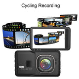 XUSHIDZ 1080P HD Dash Cam – Car DVR with Loop Recording, Night Vision, 24H Parking Monitor, G-Sensor