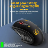 Wireless Silent Mouse – 3-Speed Adjustable, Ergonomic, for Business, Office, Laptop & Gaming