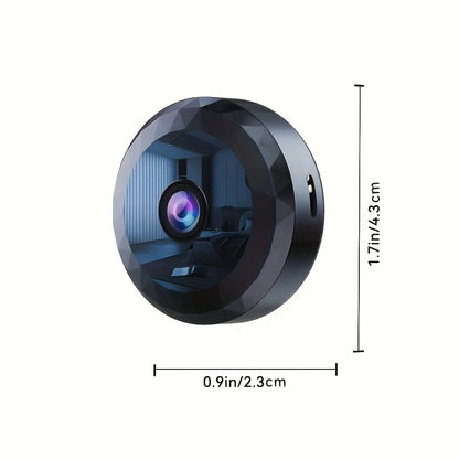 Mini Wireless WiFi Security Camera – Night Vision, Motion Detection, Rechargeable Battery, Easy Mount, App-Controlled