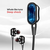 Lenovo HE05 Pro Wireless Earphones – Bluetooth 5.0 Neckband Headphones, Noise Canceling, Waterproof, with Mic for Sports