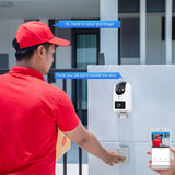 4K PTZ Outdoor IP Camera – Waterproof Dual Lens, 5G WiFi, Auto Tracking, Security & Baby Monitor