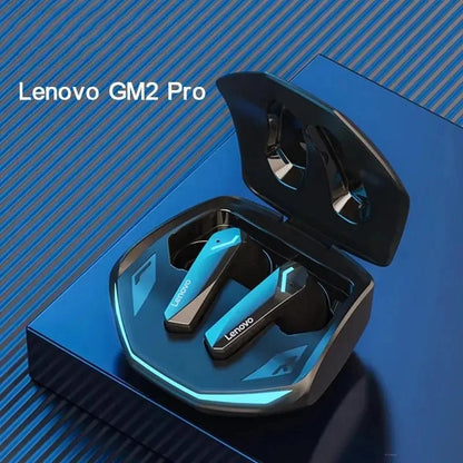 Lenovo GM2 Pro Wireless Earbuds – Bluetooth Headphones, Touch Control, Noise Reduction, Stereo Sound for Xiaomi & iPhone