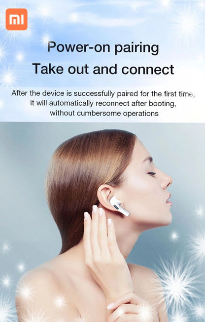 Xiaomi Wireless Bluetooth Earbuds – In-Ear Headphones with Built-in Mic, HiFi Sound & Hands-Free Calling