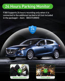 3-Channel Dash Cam – Triple Lens Car Camera with Rear View, DVR, 24H Parking Monitor, Black Box & Car Accessories