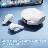 New Lenovo GM2 Pro Max Wireless Earbuds – Bluetooth 5.4, LED Display, Waterproof, Low Latency Gaming Headset