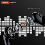 Lenovo XT88 TWS Earbuds – Wireless Bluetooth 5.3, Dual Mic, HiFi Bass, Noise Reduction, Touch Control Earphones
