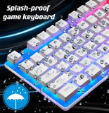 ITLY 104-Key USB Wired Gaming Keyboard – Backlit Keyboard for PC, Laptop & Computer