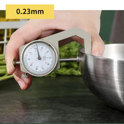 304 Stainless Steel Nonstick Frying Pan – Uncoated Steak Pan for Gas & Induction Cooktops, Durable Kitchen Cookware