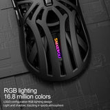 SMAILWOLF RS8 Gaming Mouse – 10000 DPI, 1000Hz, Bluetooth & 3-Mode Connection, Lightweight Macro Mouse for PC & Laptop
