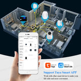 Fuers 4K 8MP WiFi IP Camera – Tuya Smart Home Indoor Cam, Auto-Tracking, CCTV Security & Baby Monitor