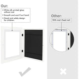 Simple Wooden Flap Photo Frame A4 Framed Picture DIY Children's Exhibition of Paintings Home Decoration Storage Rack