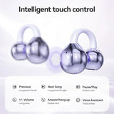 Xiaomi Open-Ear Clip Earbuds – ENC Noise-Canceling Wireless Bluetooth 5.4 Headphones with Mic for Android & iOS