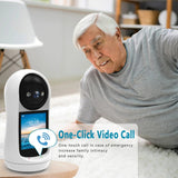 4MP 2K PTZ WiFi Camera – Video Call, 2.8'' IPS Screen, Baby Cry Detection, 3MP Security IP Camera, iCSee Monitor