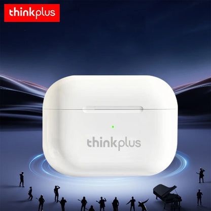 Original ThinkPlus Wireless Earphones – Bluetooth In-Ear Headphones, HiFi Stereo Sound, Touch Control, Built-in Mic