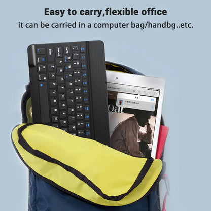 Bluetooth Wireless Keyboard & Mouse – Compatible with iOS, Android, Windows, iPad Air/Mini/Pro, Multi-Language Support (Spanish, Korean, Portuguese, Russian)