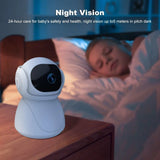 FHD Wireless WiFi PTZ IP Camera – Smart Auto Tracking, CCTV Security, Baby Monitor, Works with Google & Alexa