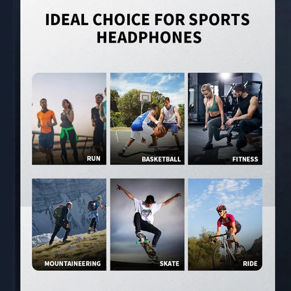 Xiaomi Mijia Bone Conduction Sport Headphones – Wireless Bluetooth Headset with Mic, Hands-Free Earphones for Running