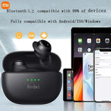 Xiaomi Redmi Bluetooth 5.2 Earbuds – Type-C In-Ear Headphones, Mini Charging Case, Waterproof Sports Earphones