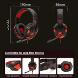 3.5mm Wired Gaming Headset – Adjustable Mic, Bass Stereo Sound, for PC, PS4, PS5, Xbox, Laptop & Smartphone