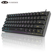 MageGee TS91 Mini 60% Gaming Keyboard – RGB Backlit, 61-Key Ultra-Compact, Ergonomic & Waterproof for Office & Gaming