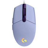 Logitech G102 USB Wired Gaming Mouse – 8000 DPI, Rainbow Optical Effect, for PC, Mac & Laptop