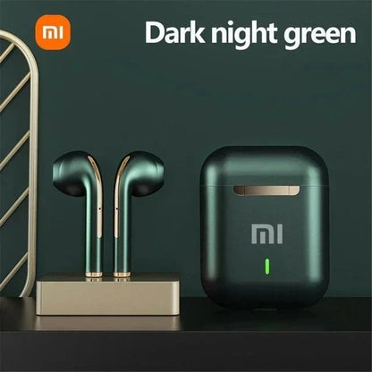 XIAOMI J18 TWS Earbuds – Wireless Bluetooth Headphones, In-Ear Stereo, Touch Control, Mic for Sports & Gaming