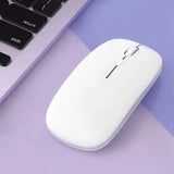 Silent Bluetooth Wireless Mouse – Noiseless Optical Mouse for Laptop, PC, iPad, Samsung Tablet & Universal Use